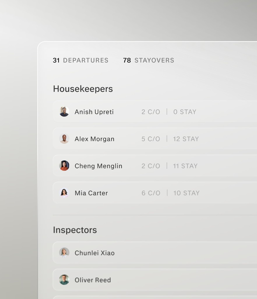 Housekeeping con IA