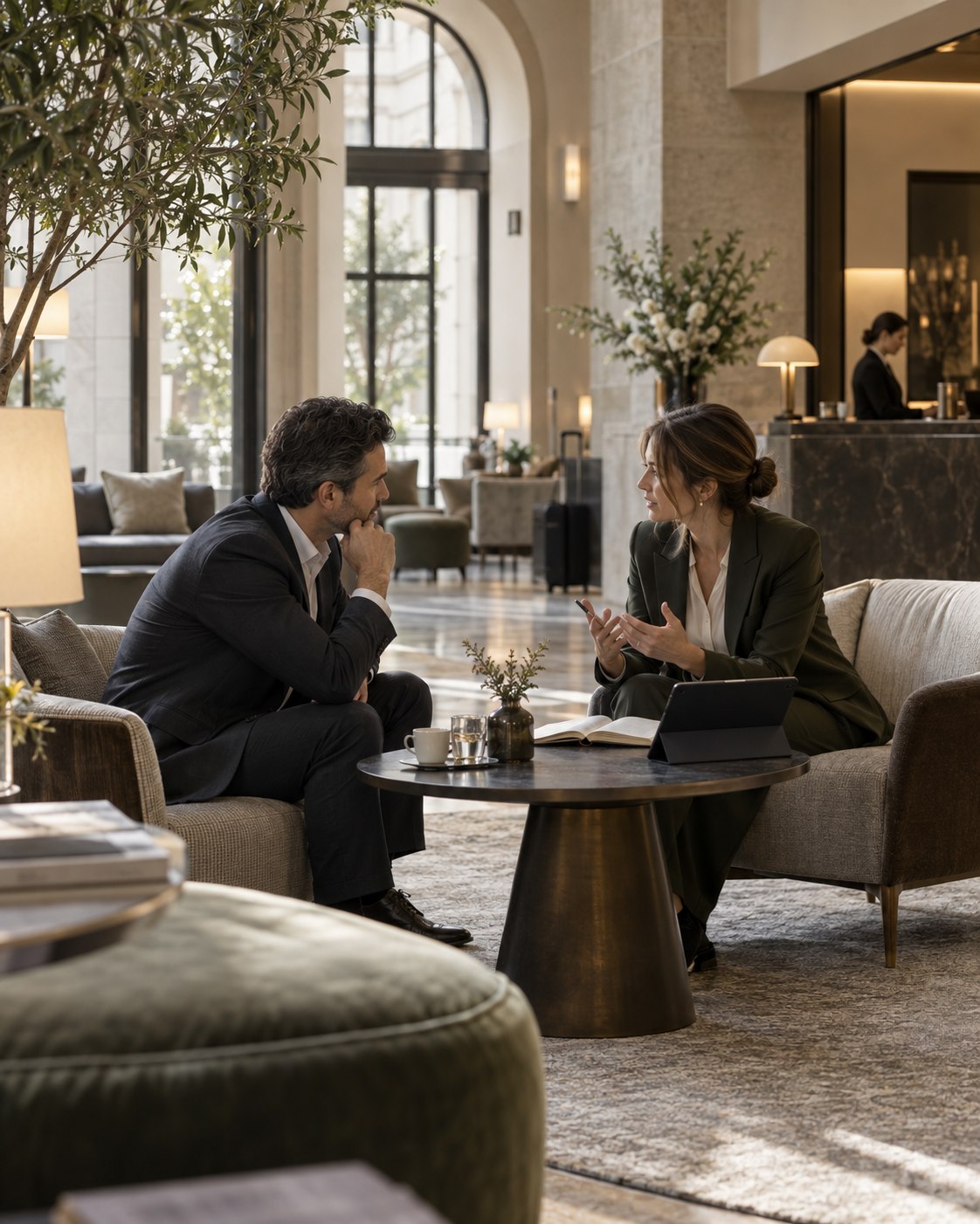 Conversación para comprender la operativa diaria de un hotel